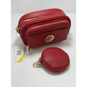 CXL by Christian Lacroix‎ (Red)  Eve Pebble Camera with Detachable Mini Zip  NWT